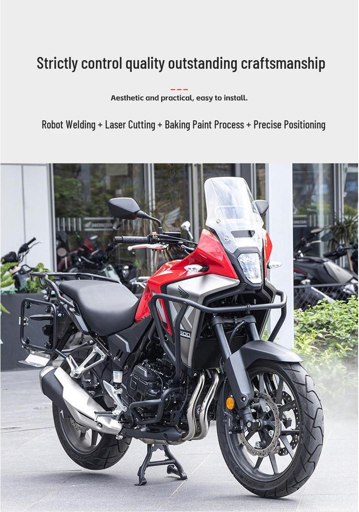 Honda NX500 Full Protection Upper & Lower Engine Bumper Bars - Anti-fall Modified Accessories
