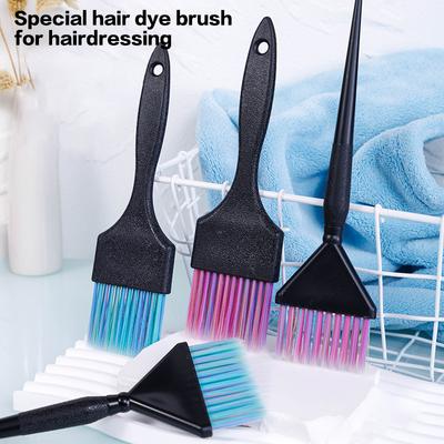 Profesionální štětec na barvení vlasů, štětce na barvení vlasů pro barvení, odbarvování a odbarvování vlasů