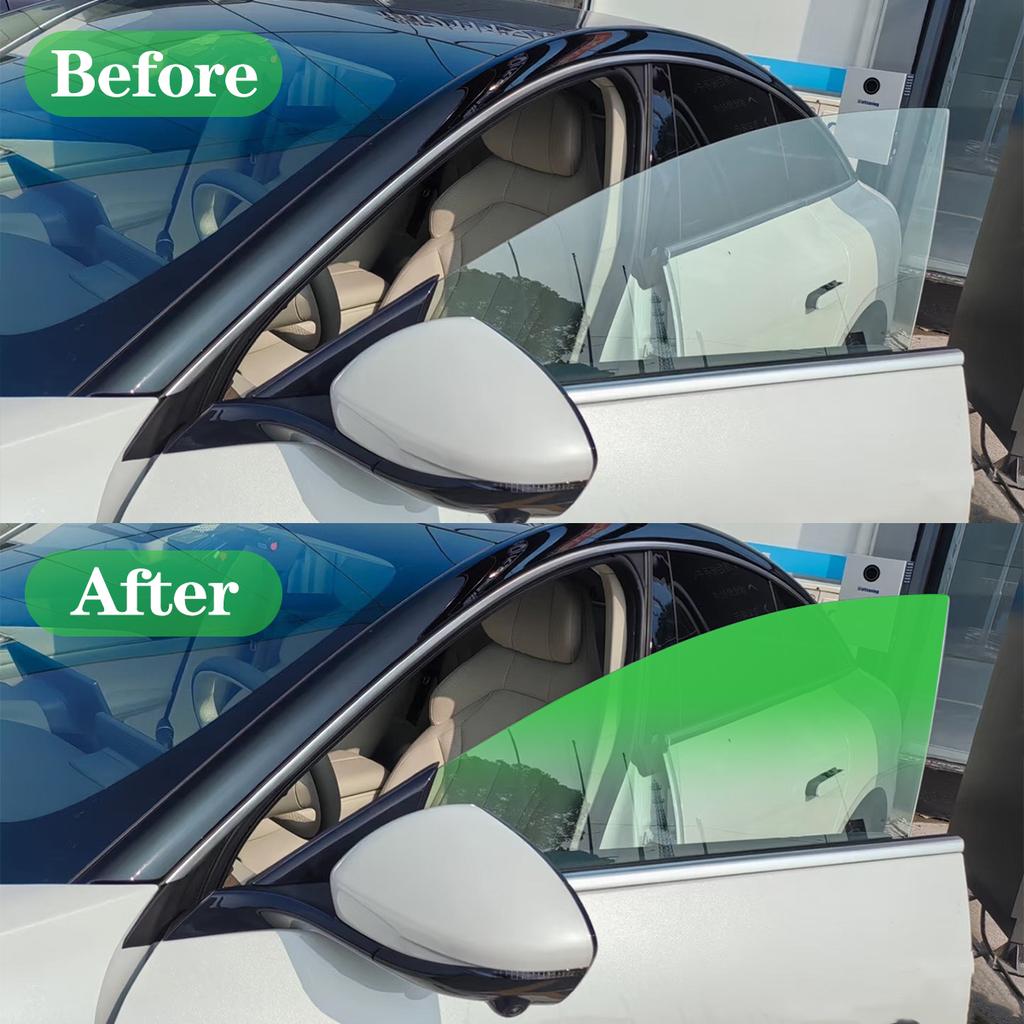 19.68in Wide Car Glass Solar Film Color Changing Film Waterproof Peel Paste Universal Insulation Film Privacy Window Car Home