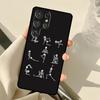 Skeleton Yoga For Samsung Galaxy S23 S22 Ultra S21 S20 FE S8 S9 S10 Note 10 Plus Note 20 Ultra Phone Case