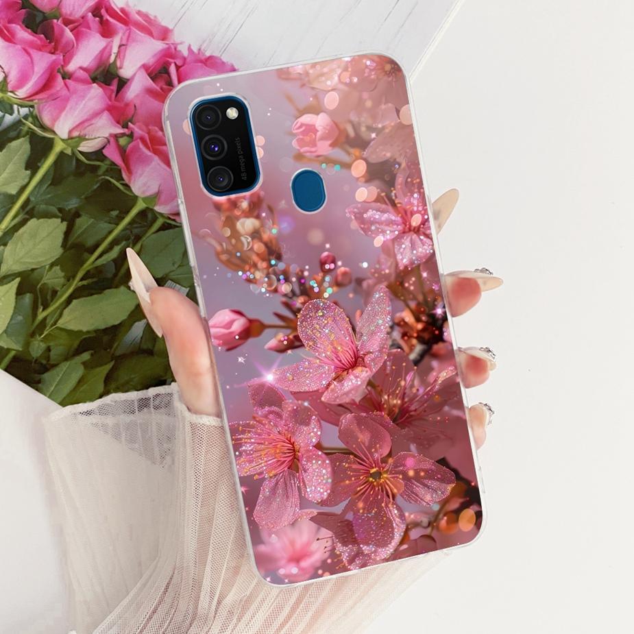 For Samsung Galaxy M21 Case SM-M215F New Fashion Painted Cover Soft Silicone Case For Samsung M21 2021 M 30 s Galaxy M30s Fundas