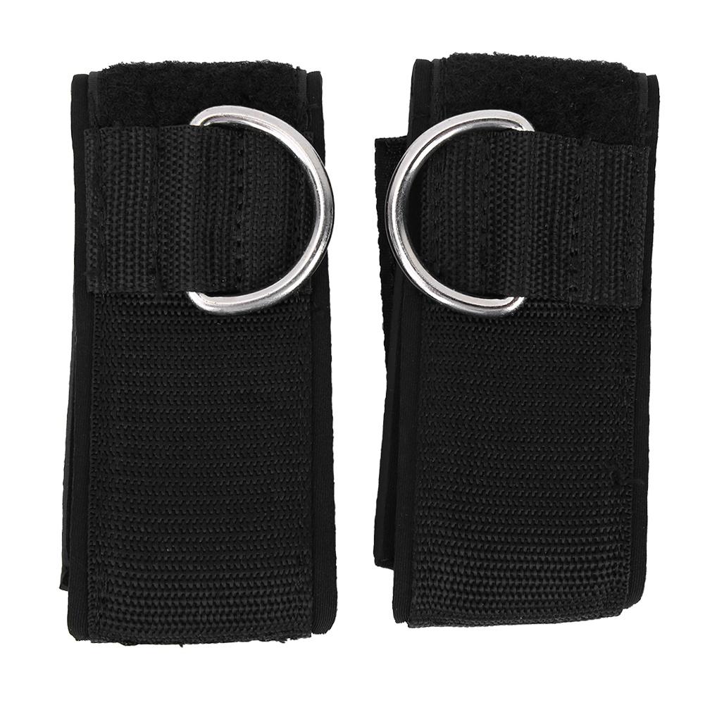 1 Pair Fitness Ankle Straps d ring Ankle Cuffs for Gym Training