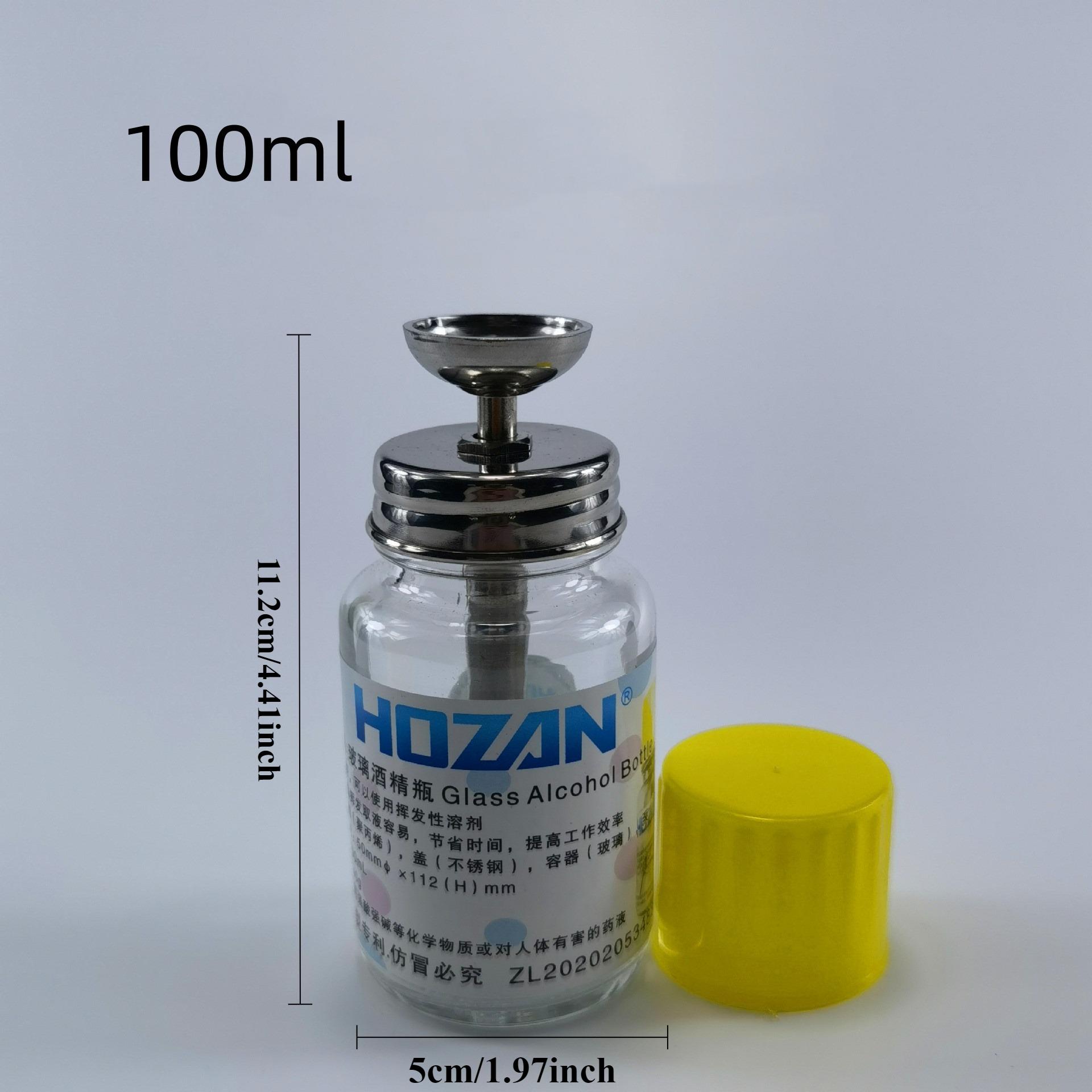 

Бутылка из стекла для ногтей Пресс-воронка Пресс-тип Бутылка для спирта Жидкость для снятия лака Вода Пустая бутылка Жидкость для очистки Кристалл Гидравлика