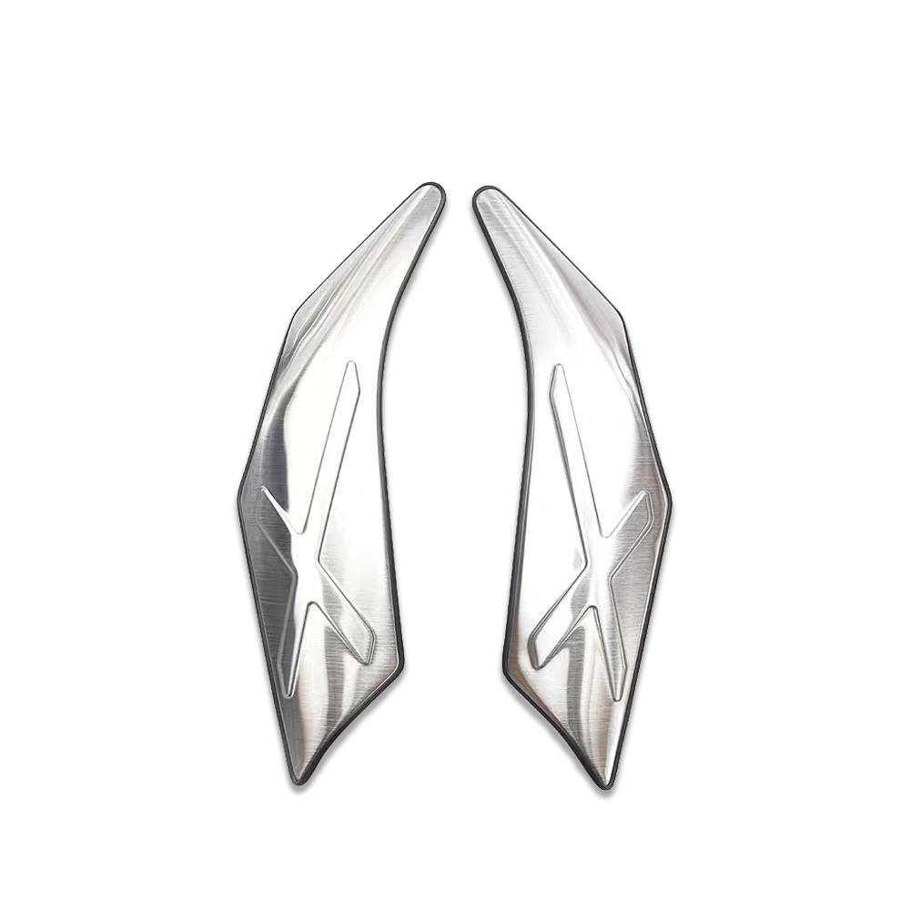 Copertura Decorativa Per Serratura Elettrica In Alluminio CNC Per Yamaha X-MAX 125/250/300/400 (2017-2023), Colore Titanio
