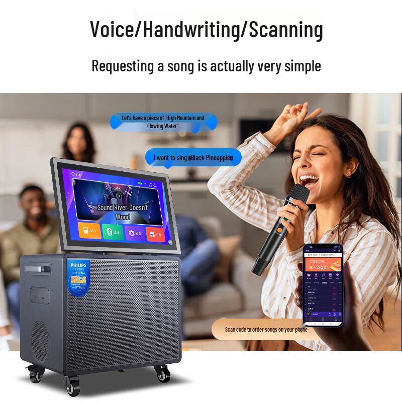 Philips Portable Home KTV Bluetooth Speaker CN Plug (adapter Included)