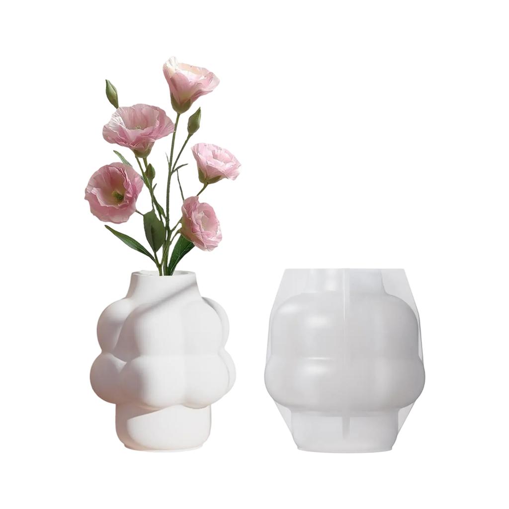 Mehrzweck Silikon Wolkenform für Blumenvase Nordisches Interieur Accessoire Epoxidform Tischdekoration Formwerkzeug