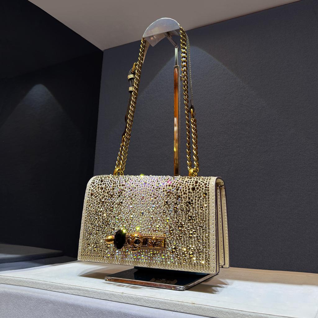 Borsa da sera, Borsa da cena, Borsa da abito, Borsa da banchetto versatile, Borsa a mano, Borsa a tracolla, Borsa a tracolla, Nuova Borsa alla moda Europea e Americana