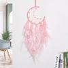 Handmade Feather Moon Dream Catcher Home Wall Car Pendant Decoration