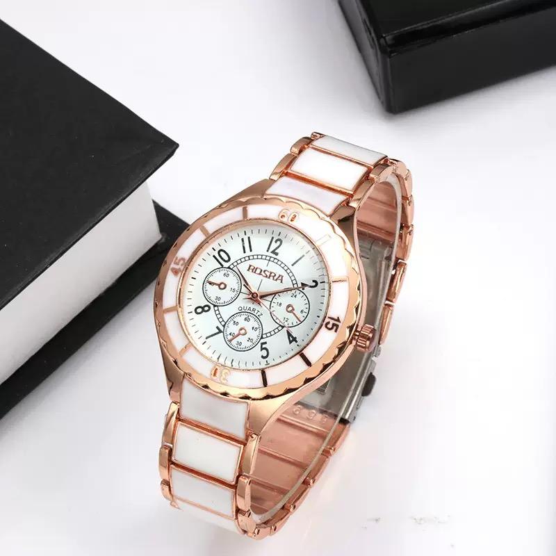 Rose Gold Stainless Steel Ladies Watch Fashion Luxury Watch Women's watches