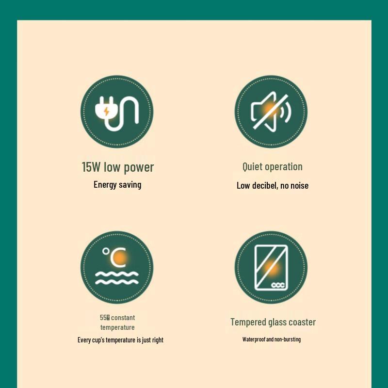 QXNRBE Smart Thermostatic Beverage Warmer