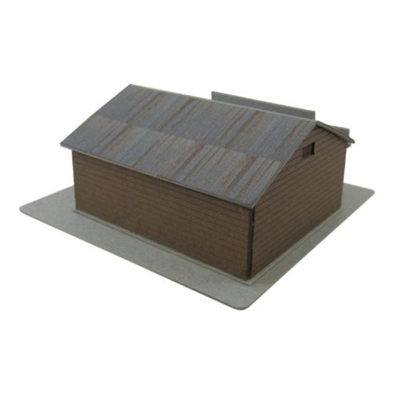 Sankei Miniature Art Petit Bus Depot Papercraft 1/220