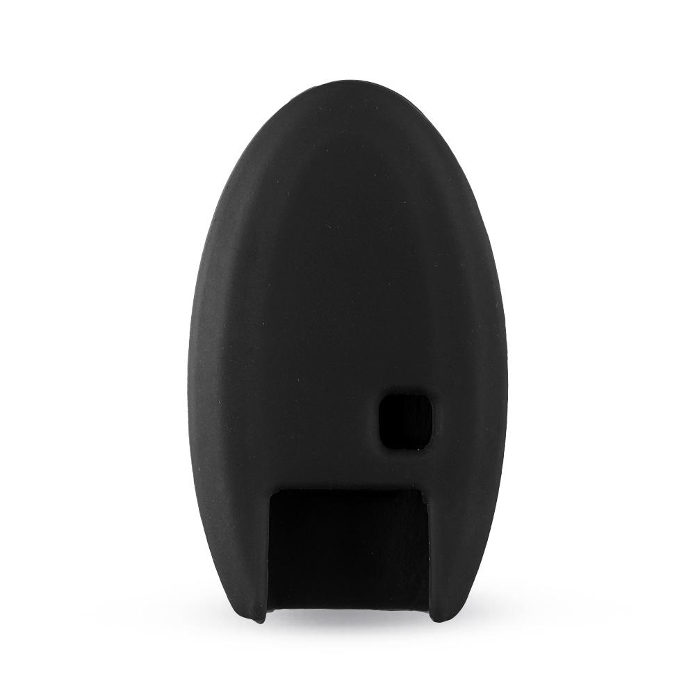 Silicone 3 Buttons Car Key Cover Case For Nissan Teana X-Trail Qashqai Livina Sylphy Tiida Sunny March Murano Geniss Juke Almera