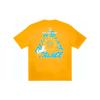 Palace FW21 Large Up T-Shirt Light Orange Cartoon Print Crew Neck Short Sleeve Unisex T-Shirt PAL-FW21-459