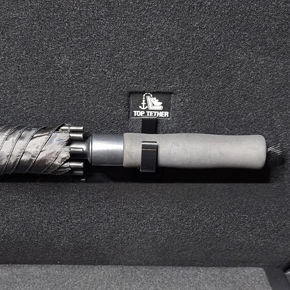 2Pcs Car Umbrella Hook Car Trunk Handbag Key Hook Car Trunk Mount Plant Towel Hook for Road Trip Purses Clothes Bags