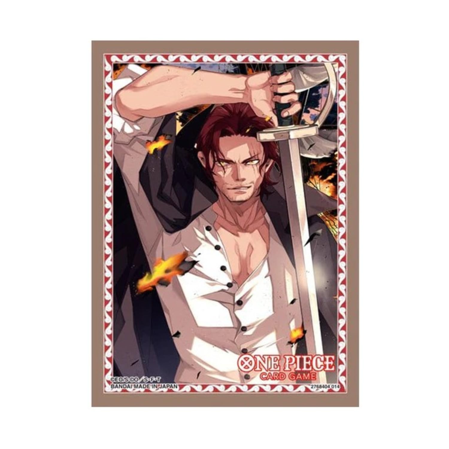 

ONE PIECE Card Game Official Card Sleeve 10 Shanks