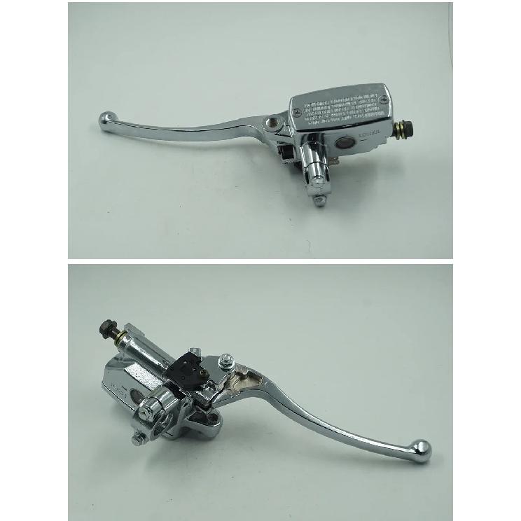 Right and Left 7/8" 22mm Motorcycle Front Brake Clutch Master Cylinder Hydraulic Pump with lever For Yamaha Suzuki Honda