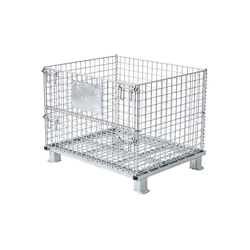Foldable Rust-Proof Galvanized Iron Warehouse Cage