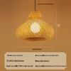 New Chinese Style Handwoven Bamboo Pendant Lamp