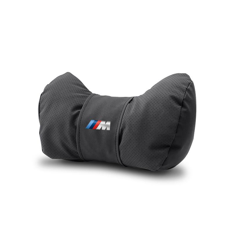 1Pcs Car Seat Headrest Auto Logo Neck Pillow / Sticker For BMW M E46 E90 E60 F30 F31 F10 E39 E36 F20 G30 G20 E87 E92 E91 E30 X5