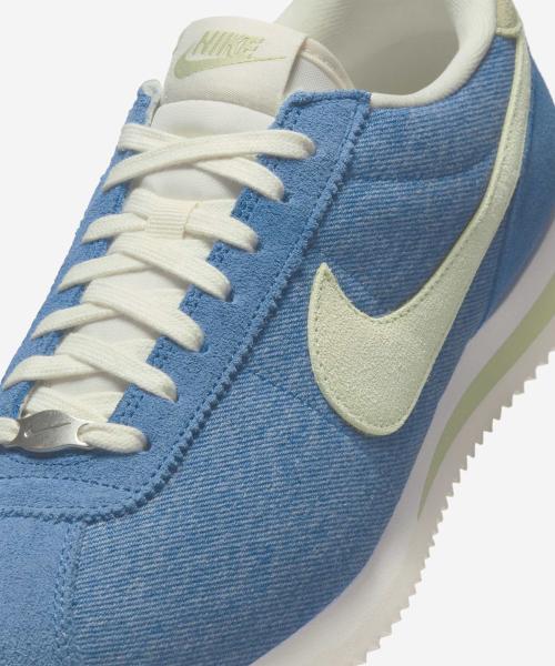 [Nike] Cortez SE Denim W - Smokey Blue:Aegean Storm:Pale Ivory:Olive Aura IH6354-004