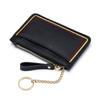 Fashion Change Bag Women's, Contrasting Colors Multi-function Ultra-thin Cowhide Keychain Bag Mini Small Wallet Ins Tide