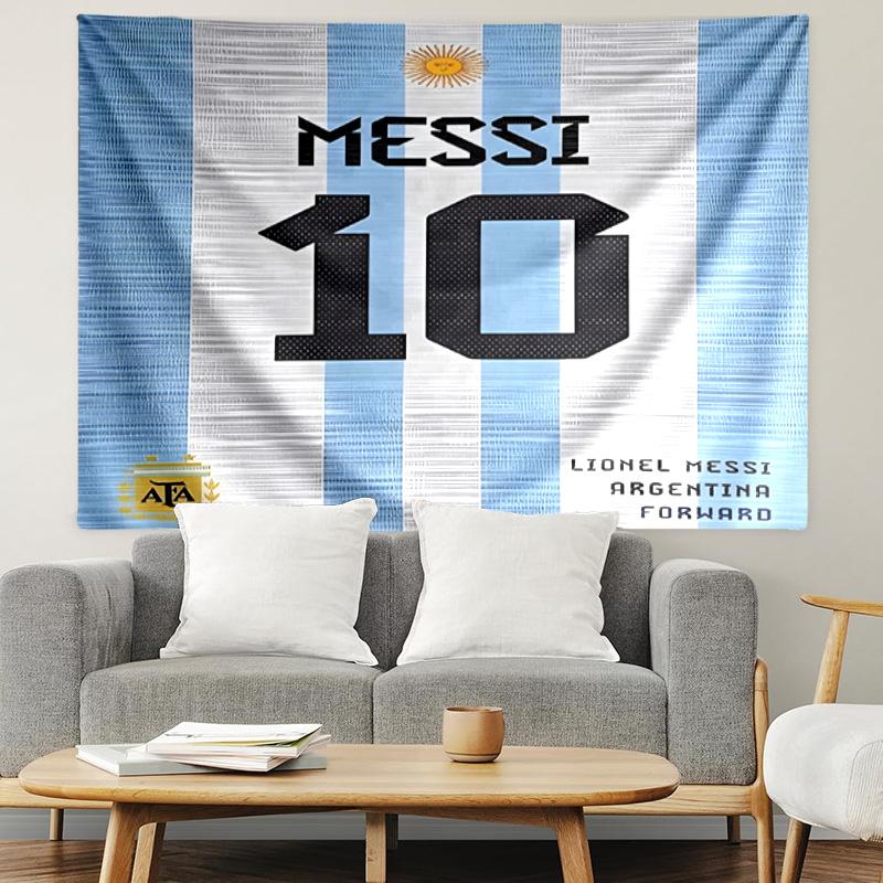 Football Player Print Tapestry, Lightweight Wall Hanging, for Bedroom, Dorm, Living Room, Home Art Decor - Birthday Christmas Gift for Friends