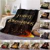 1PC The Lord of the Rings Printed Blanket, All Season Lightweight Home Office Outdoor Nap Multifunctional Blanket A9