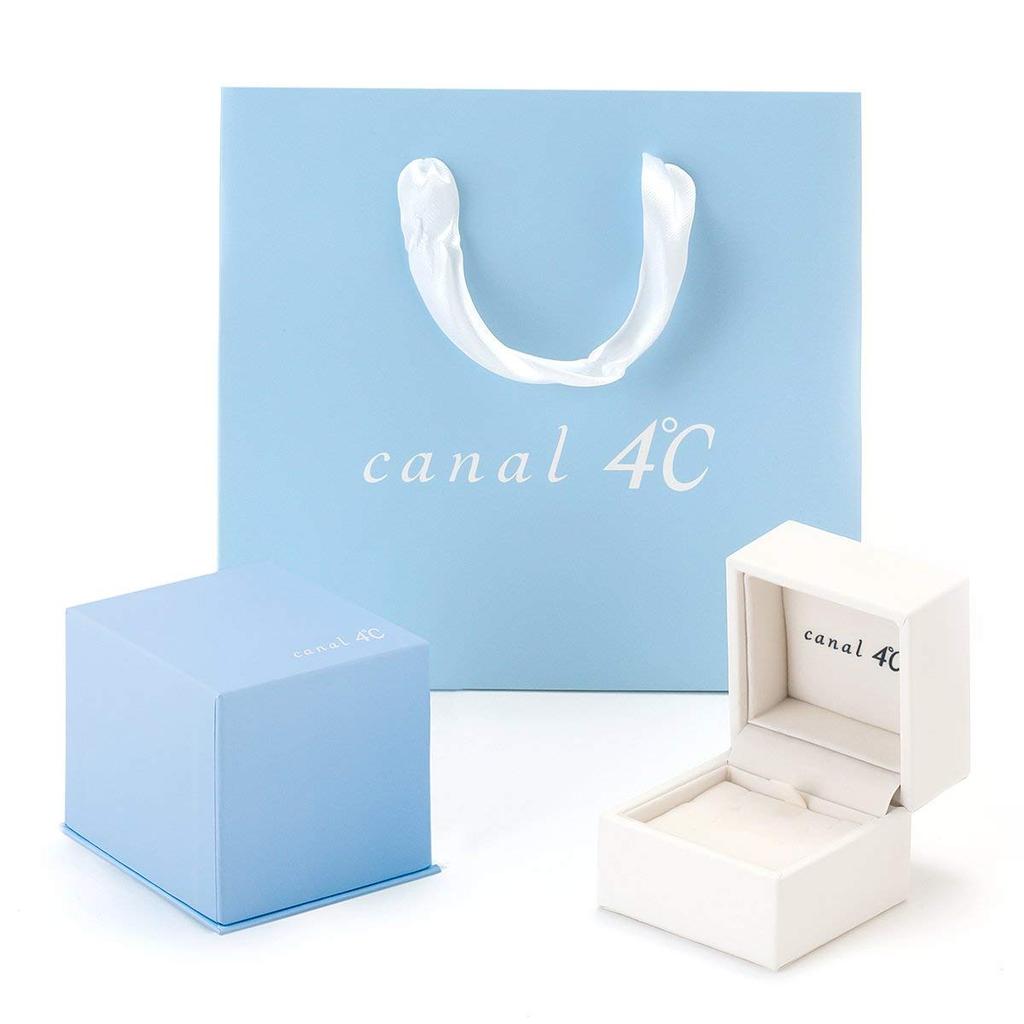 10K White Gold Earrings 151636153237 canal4℃ (Canal 4℃) (WG)