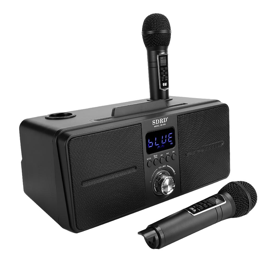 Familien-KTV Hochwertiges Sound-Kit Integriertes Drahtloses Mikrofon Live-o-Karte Bluetooth-Karaoke