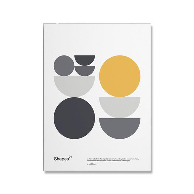 Bauhaus Exhibition Unique Geometric Posters Minimalist Art Canvas Prints Abstract Paintings Living Room Murals Home Decoration
