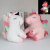 Lightup Led Rainbow Unicorn Plush Toy Home Decoration Doll Pillow Gift Kids