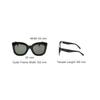 Celine Fashion Butterfly Sunglasses Unisex Sunglasses Black CL4005FN-01N