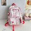 Transparent Schoolbag, Large-capacity Backpack for Girls, High School Students, Casual Computer Backpack