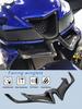 Divisor Delantero de Ala de Pato para Motocicleta, Spoiler de Labio de Aerodinámica ABS, Se Adapta a Suzuki/Honda/Yamaha/BMW/Triumph/Harley-Davidson, Rac