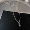 Punk Unisex Anhänger Halskette Vintage Schmuck Schlüsselbein Kette Mit Einzigartigem Design Für Den Täglichen Gebrauch