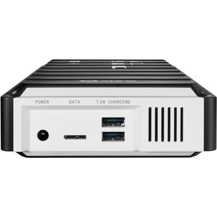 WD_BLACK D10 Game Drive - Disque dur externe Gaming - 12To - Xbox One™ + Abonnement gratuit 1 mois Xbox Game Pass