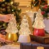 LED Light Up Christmas Tree Decoration Luminous Desktop Ornament Decors Gift