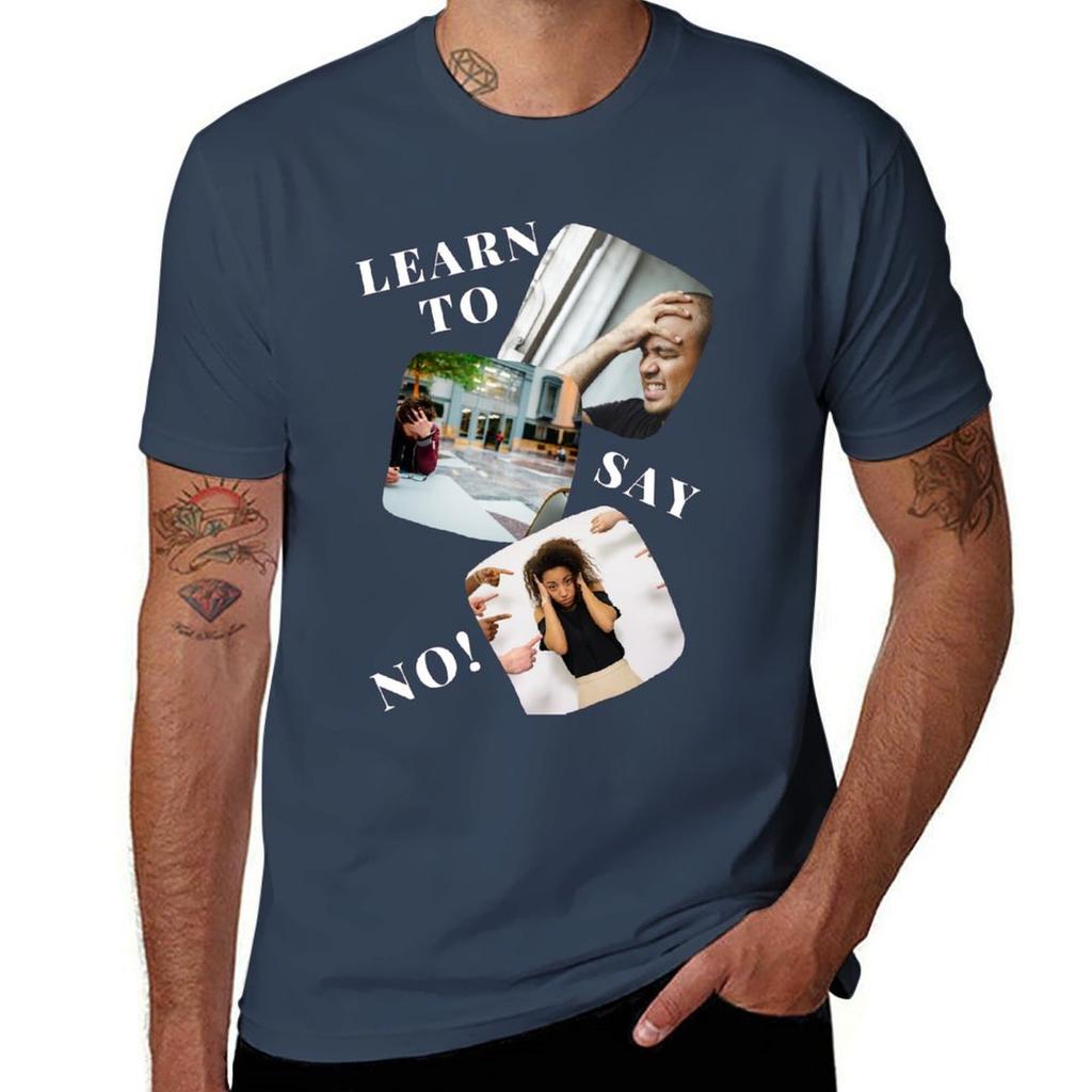 Learn To Say No Tshirt Thanksgiving Casual Tee Tshirt