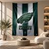 Dekoratives Wandbehang, Philadelphia Eagles Aufdruck Wandkunst, Leichte Wanddekoration Für Schlafzimmer Hintergrund