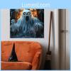 Spider Horror Halloween Web Ghost Window Pattern Home Wall Sticker Decorat