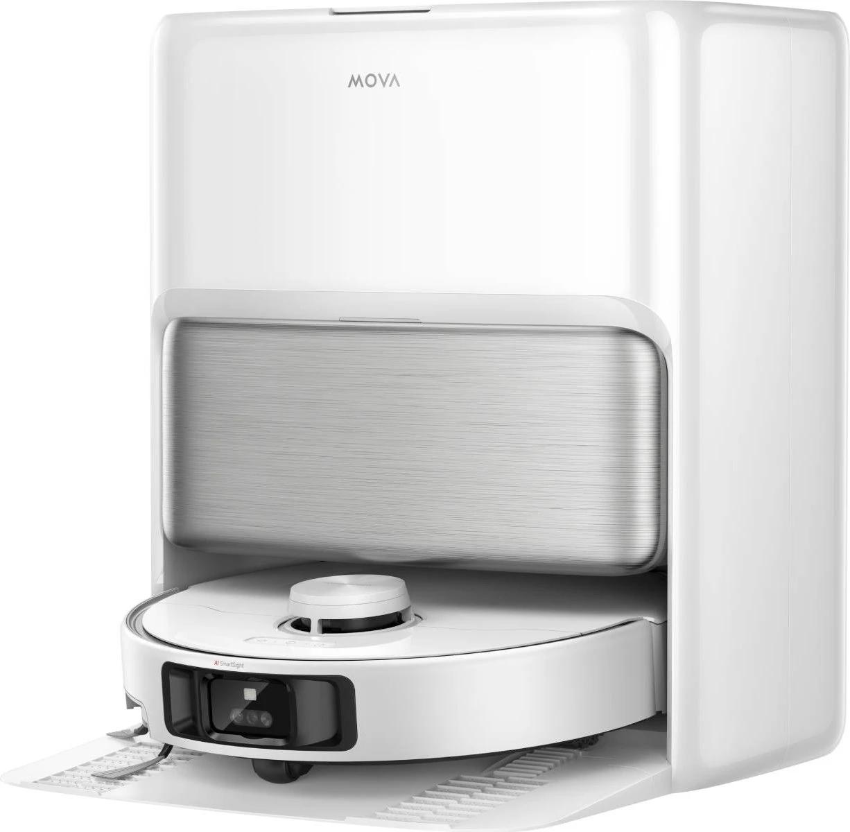 Mova P70 Pro Ultra Saug- & Wischroboter Weiß, 30.000pa, 260 U/min, 12n Wischdruck, Heißwasser-moppwäsche & Schnelltrocknung - Bild 7