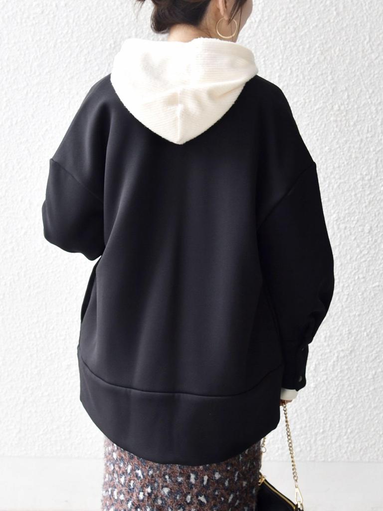 Ships Any Web Exclusive Machine Washable Cardboard Cocoon Collarless Coat 724160025 Black One Size