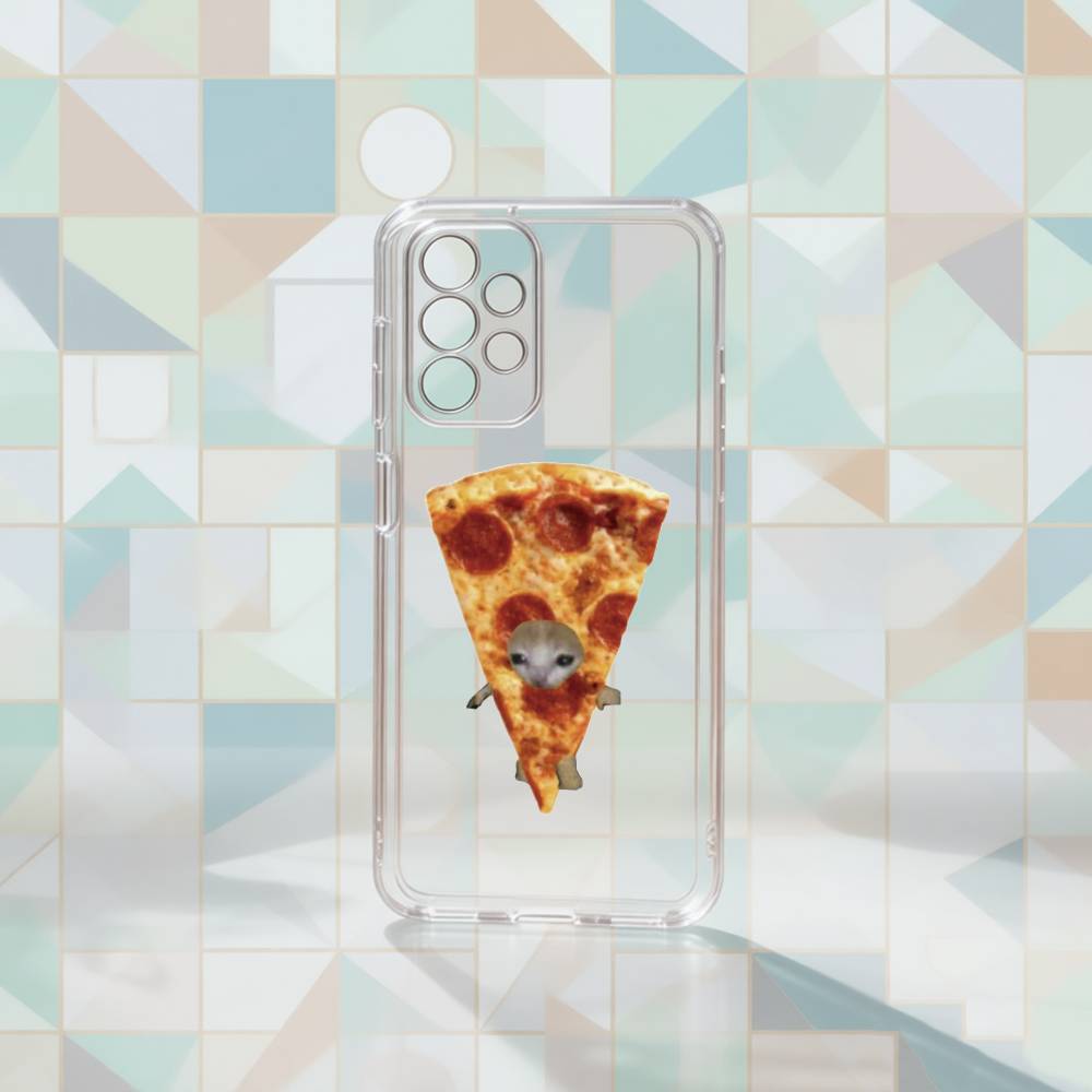 

Funny cute cat meme family Phone Case For Samsung S25,S24,S21,S22,S23,S30,Ultra,S20,Plus,Fe Transparent Cover Samsung S21Ultra