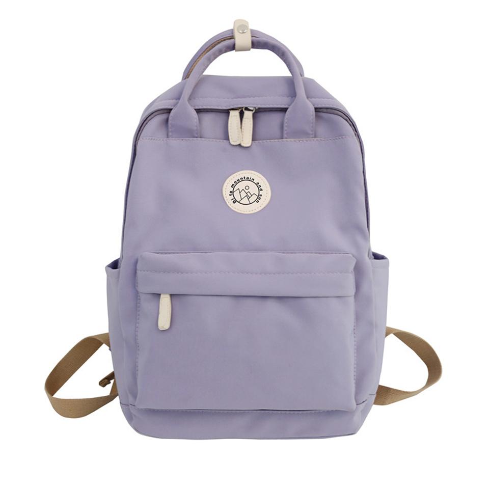 Women's Waterproof Nylon Backpack Portable School Bag for Teenagers Feminine Travel Business Travel Girls Fashion