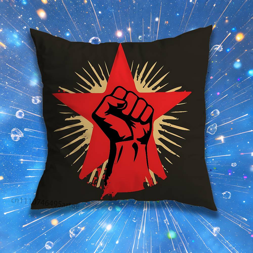 Che Guevara Karl Marx Pillow Case For Home Bedroom Car Office Decoration Living Room Sofa Cushion Cover Suitable