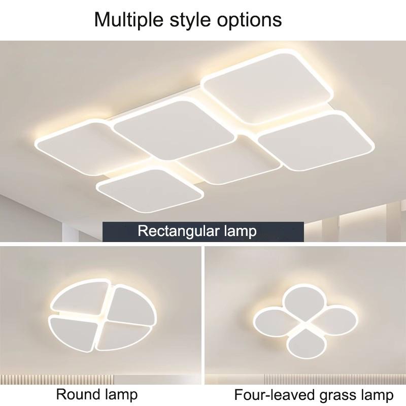 Dimming Ceiling Lamp Modern Simple Indoor Lighting Applicable To Bedroom Living Room Dining Room Square Round Acrylic Lights
