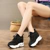 New  Autumn Women Breathable Platform Casual Shoes Women Height Increased Vulcanized Shoes 12 CM Thick Sole Zapatos Mujer