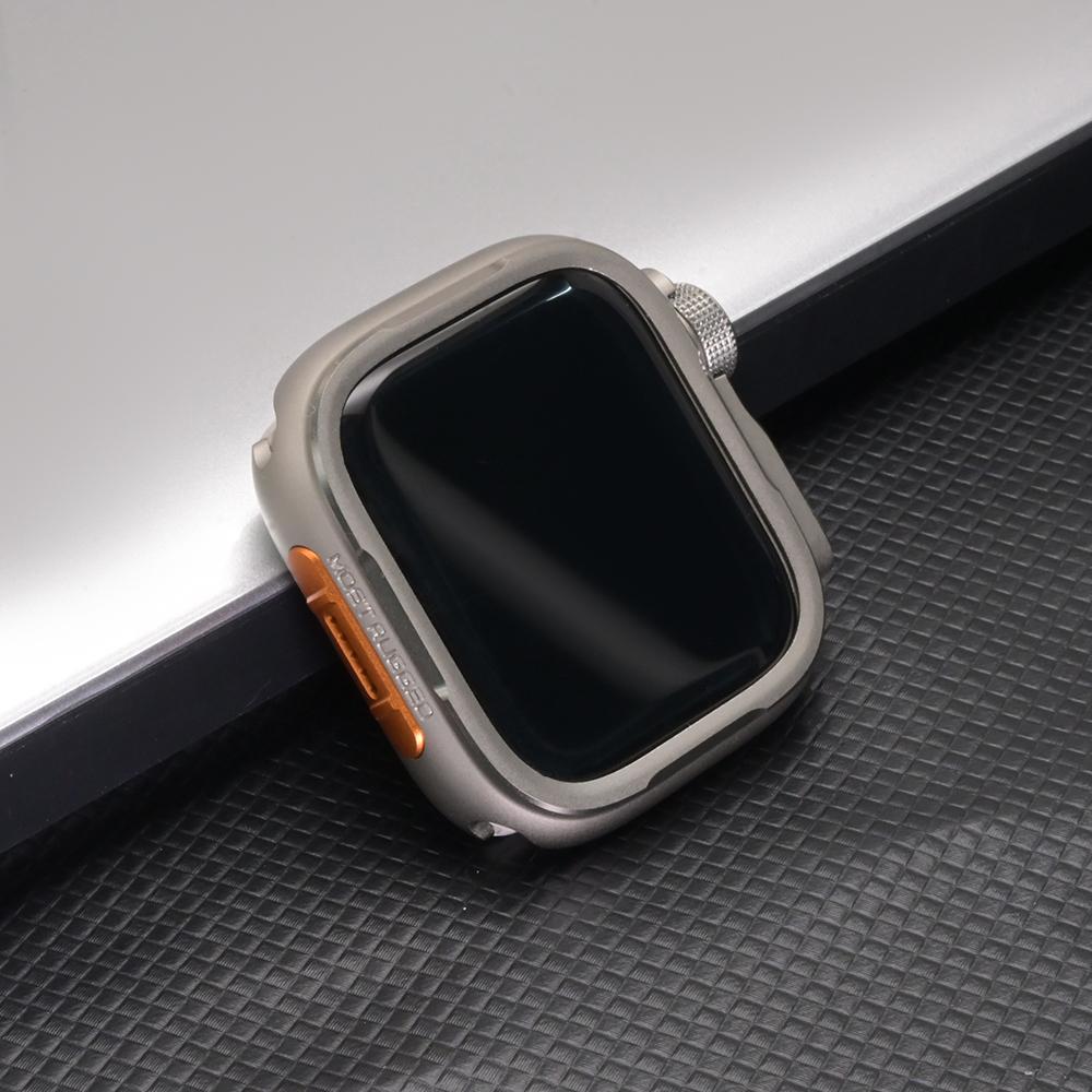 Metal Watchcase for Apple Watch Ultra 3 2 1 49mm 46mm 45mm 44mm Alloy Case Protector Cover for iwatch Series 11 10 9 8 7 6 5 SE3