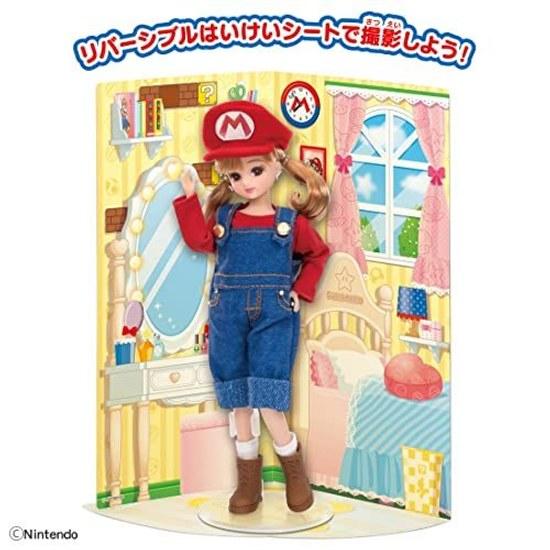 Takara Tomy Licca-chan Doll LD-33 Super Mario Daisuki Dress-Up Play Toy Age 3 up