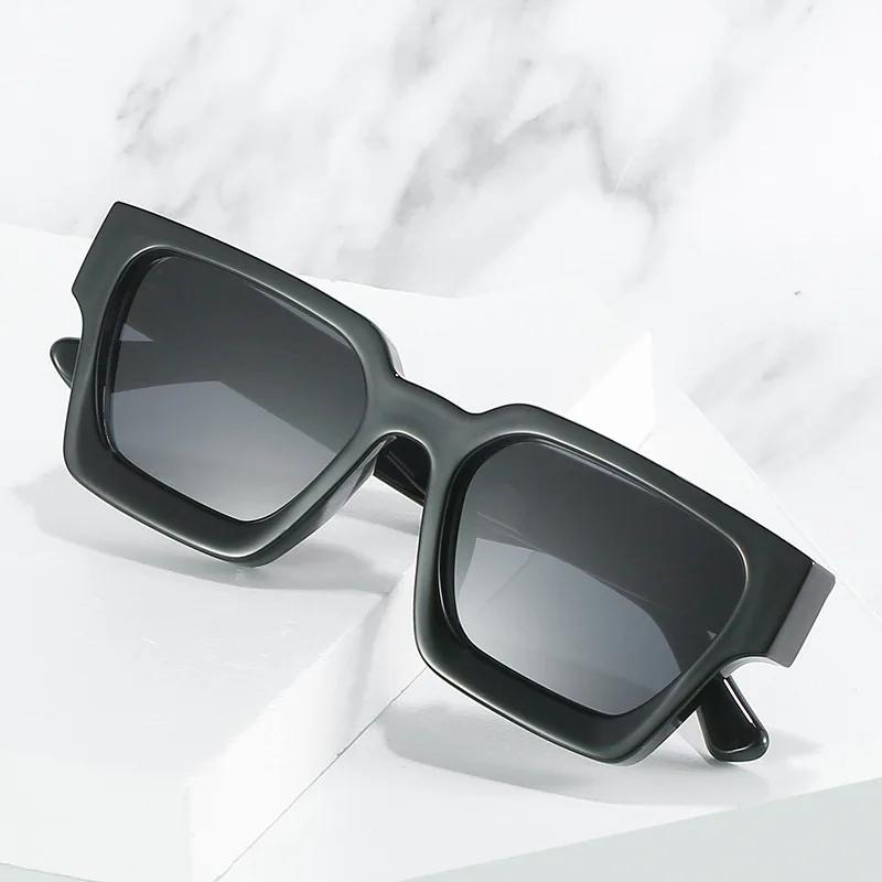 New Luxury Designer Sunglasses for Women Men Square Stylish Trend UV400 Sun Glasses Famous Brand Eyewear
